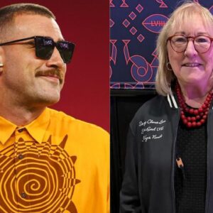 Donna Kelce and Travis Kelce