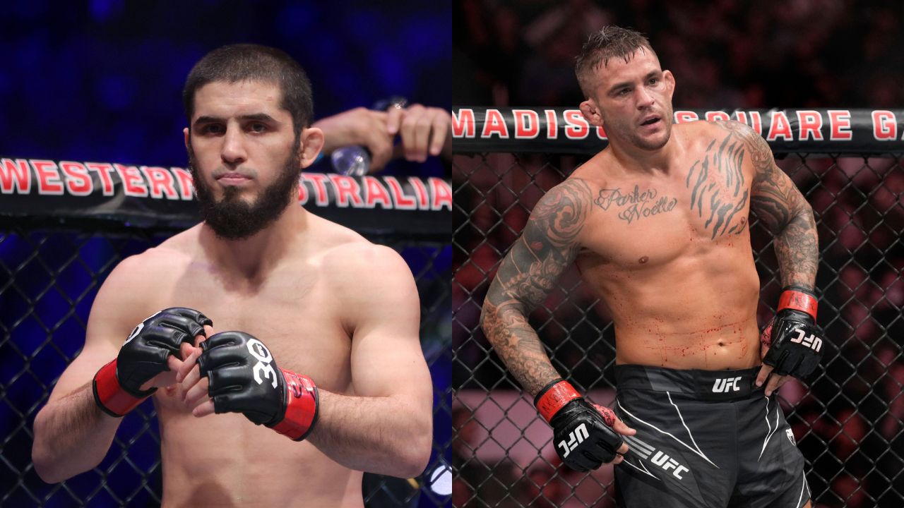 “Better Than Max’s”: Dustin Poirier’s Custom UFC Flora Shorts for Islam Makhachev Fight, Gets Fans Talking