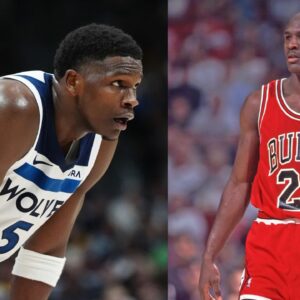 Anthony Edwards Reveals His Michael Jordan-esque 'Black Jesus' From Childhood