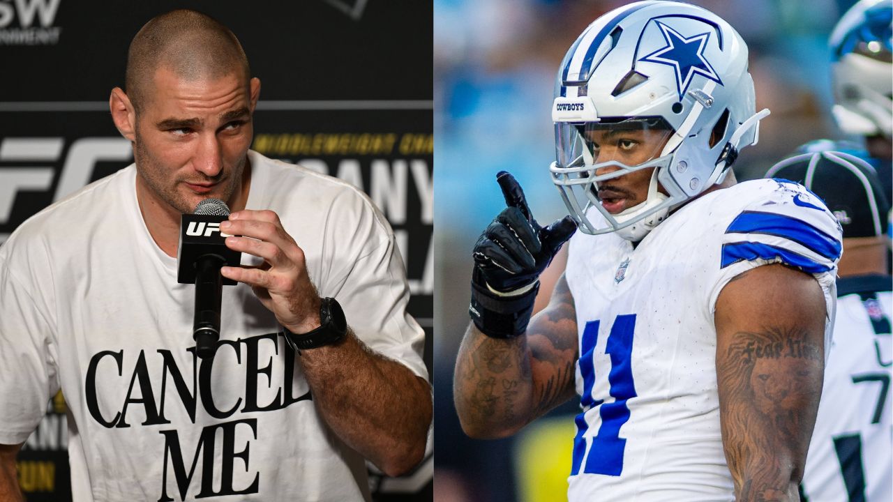 “Take That Mans Soul”: Sean Strickland Reacts to Micah Parsons Taking On Sumo Wrestler, Vows to Beat Both