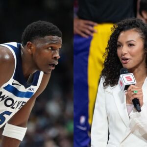 NBA Backtracking on Unfair Tech Against Anthony Edwards Gets Complete Support From Malika Andrews