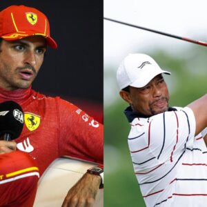 Carlos Sainz Wants to Swap Roles With Golfing Legend Tiger Woods - “That’s One of My Dreams”