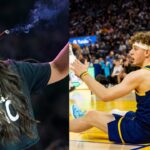 "Nah Kelsey Plum Da Baddest": Warriors Star Gets Caught Shooting His Shot At 2x WNBA Champion
