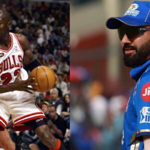 Naming Michael Jordan as Inspiration, Indian Cricket Captain Rohit Sharma Lifts Larry O’Brien Trophy