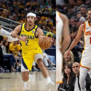 "Is That Andrew Nembhard Or Tyreese?!?": Trae Young Perplexed Over The Pacers Guard's Exceptional Play Against Boston