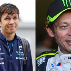 Moto GP Legend Valentino Rossi’s “Donkey Helmet” Inspired Alex Albon’s Famous Panda Version