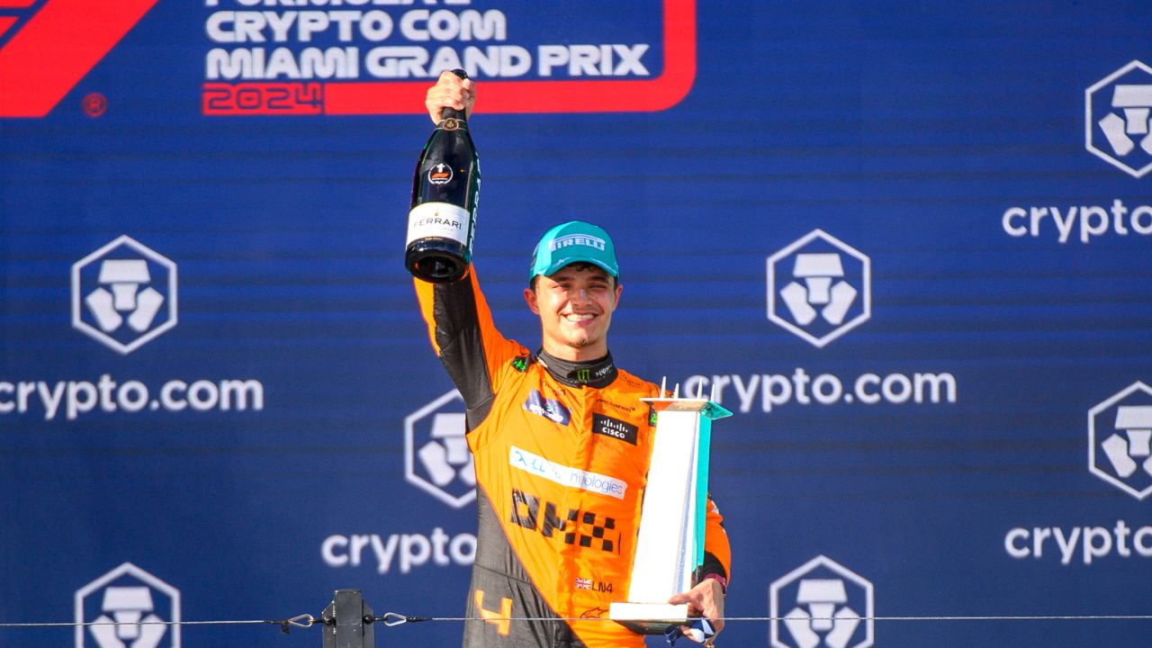 "Doesn't Mean You Can Break the Law": Lando Norris Gets Lectured By His Friend On Dangerous Celebrations After Miami GP Win