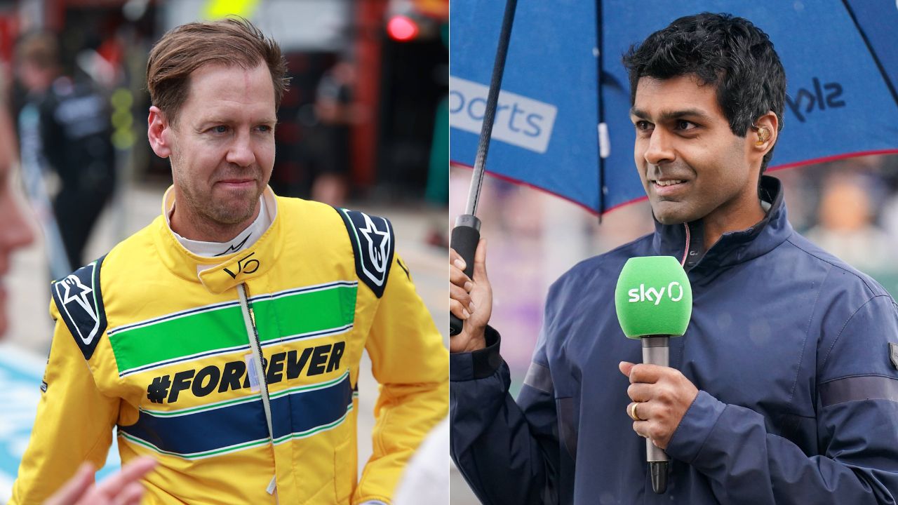 Sebastian Vettel on Camera Breaks a Promise Made to Karun Chandhok