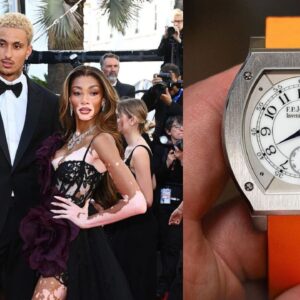 Kyle Kuzma ‘Cops’ $450,000 F.P Journe Watch at Cannes Film Festival with Winnie Harlow