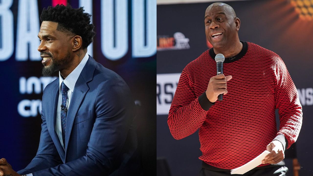 "Hire Udonis Haslem Permanently!": Magic Johnson Calls Out ESPN for Not Utilizing Heat Icon's Analysis More