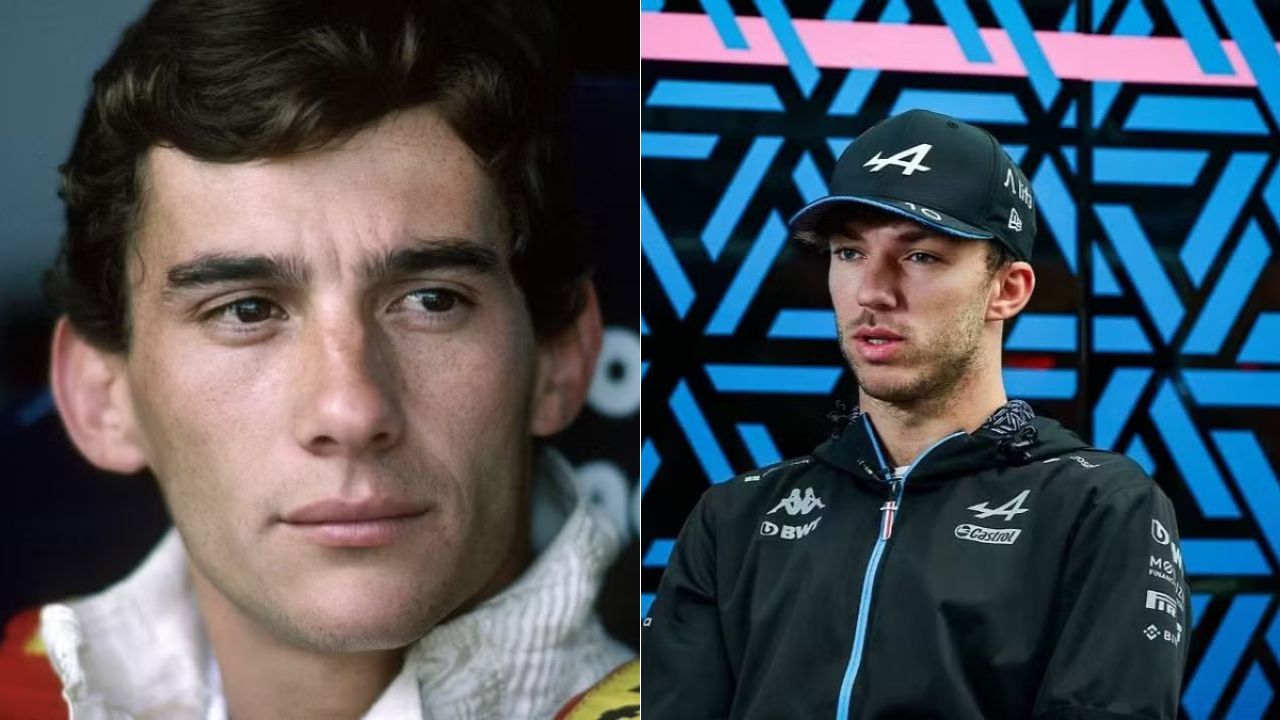 40 Years Difference in Technology, Pierre Gasly Immerses Himself in the Car That Brought Ayrton Senna on F1 Map
