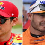 Kyle Larson (L) and Joey Logano (R) | Credit: Imagn