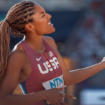 “It Is Your Year”: Tara Davis-Woodhall Secures World Lead in Outdoor Season Opener, Leaving Track and Field World in Frenzy