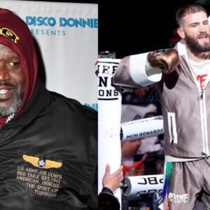 Shaquille O’Neal Endorses Caleb Plant’s ‘Revenge Tour’ Merch as Boxer Marks 10 Years in the Ring