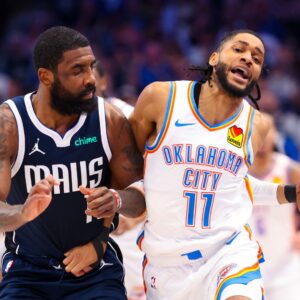 "It's Such A Pain": Kyrie Irving's Brilliant Defense Frustrates Thunder Coach Mark Daigneault
