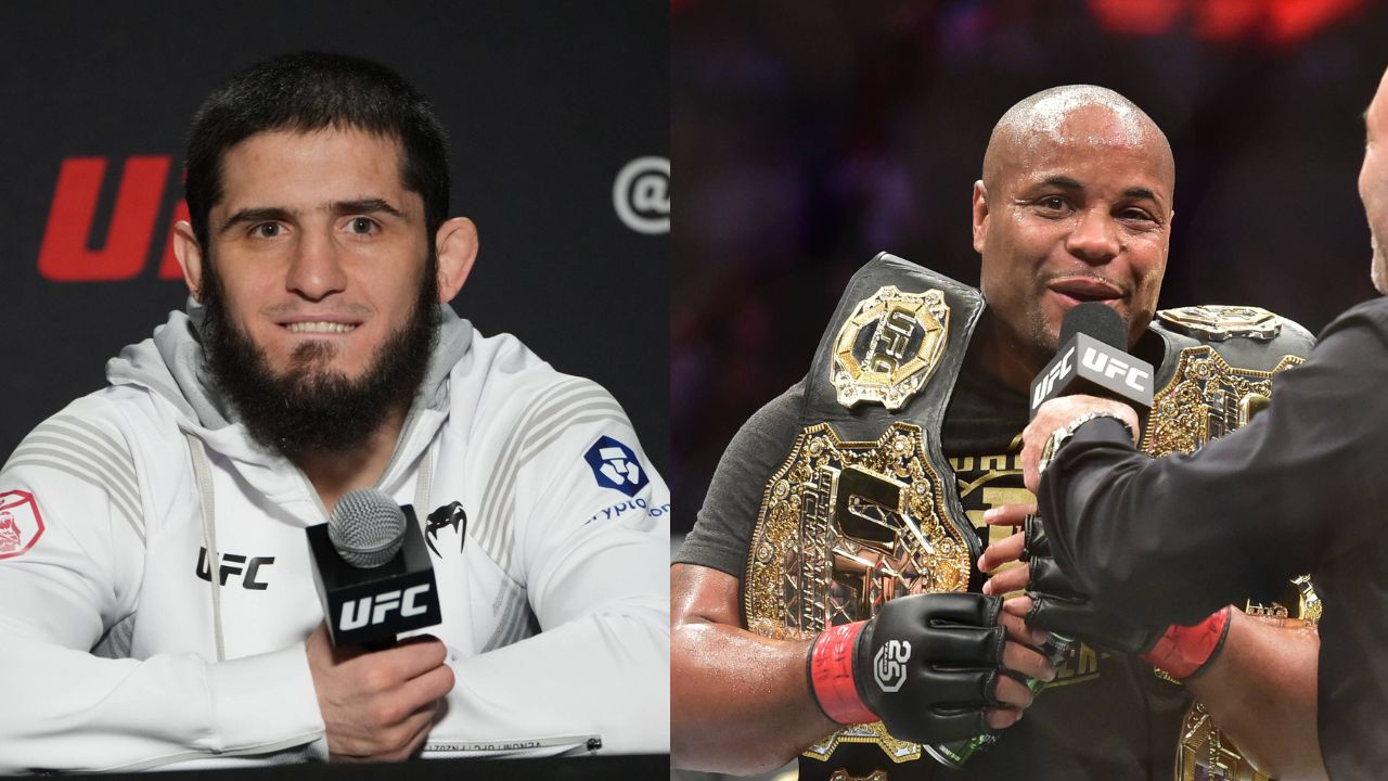 Islam Makhachev Aspires to Surpass Daniel Cormier's UFC Double Champ Feat, Unmatched Even by Khabib Nurmagomedov