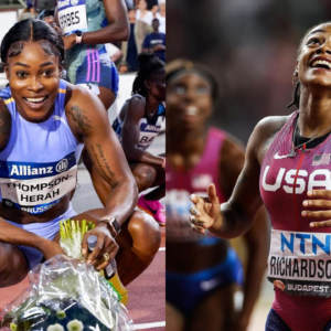 Track World in Frenzy as Sha’Carri Richardson, Elaine Thompson-Herah, and Other Star Athletes Set to Compete in the 100M Sprint at the Prefontaine Classic
