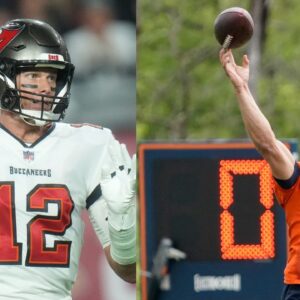 Tom Brady and Caleb Williams