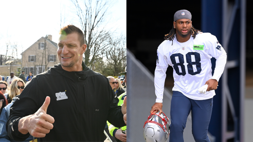New England Patriots New TE Wants to Follow in Rob Gronkowski's Large Footsteps