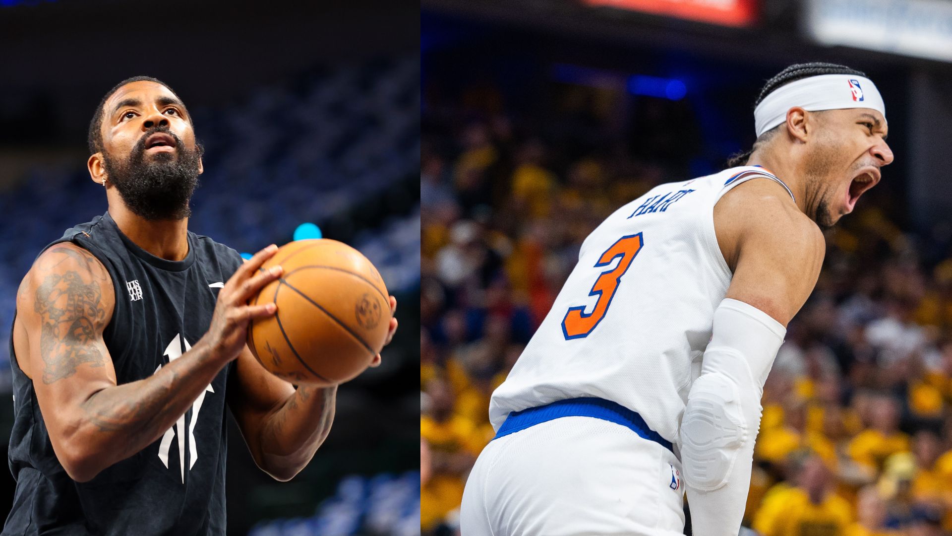 Kyrie Irving Reveals Where His Focus Lies, Quotes Josh Hart During Post-Game Presser