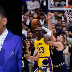 Stephen A. Smith Confidently Proclaims He Could Score On LeBron James Leaving Co-Hosts Bewildered