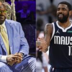 "Don't Do That To My Jersey Guy!": Kyrie Irving Hilariously Defends Shaquille O'Neal From Ernie Johnson