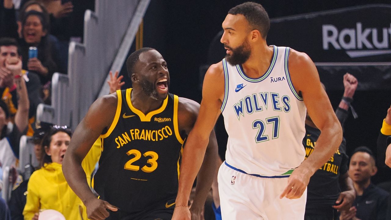 "Rudy Sucks Not Me": Draymond Green Lashes Out At Wolves Fans Insulting Him While Interviewing Luka Doncic