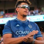 Patrick Mahomes Rocks His $150,000 Rolex While Showing Support for His F1 Team in Miami