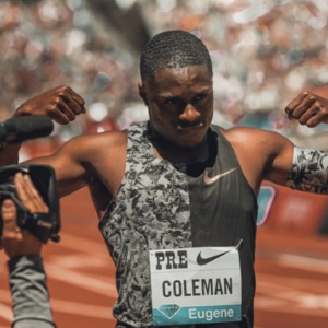 “Heading in the Right Direction”: Christian Coleman Goes Candid About His Prefontaine Classic 100M Sprint Performance