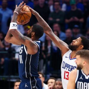 “So Much Wizardry”: Paul George Picks Kyrie Irving’s COLDEST Play from Clippers-Mavericks Series
