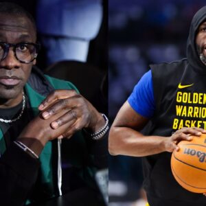 Shannon Sharpe (Left) and Draymond Green (Right) Credit - USA TODAY Sports