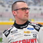 Mar 2, 2024; Las Vegas, Nevada, USA; NASCAR Cup Series driver Austin Cindric (2) during qualifying at Las Vegas Motor Speedway. Mandatory Credit: Gary A. Vasquez-USA TODAY Sports.