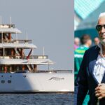 $200 Million Superyacht Owned by Nicholas Latifi’s Father Takes the Spotlight Boarding Lance and Lawrence Stroll