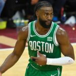 "Get His A** Out The Way": Jaylen Brown Describes Getting Bumped By A Ref On His Game-Sealing 3