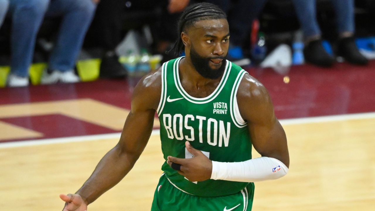 "Get His A** Out The Way": Jaylen Brown Describes Getting Bumped By A Ref On His Game-Sealing 3