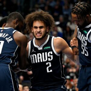 Dereck Lively II Finds His Availability Status For Mavericks-Wolves Game 4 Up In The Air