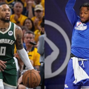 Damian Lillard Can't Fathom LeBron James' Son Bronny Is Scoring Team High Points At The 2024 NBA Draft Combine