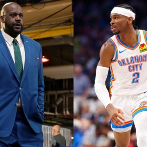 Amidst His Feud With Shannon Sharpe, Shaquille O'Neal Reiterates his Disappointment With Shai Gilgeous-Alexander Not Winning MVP