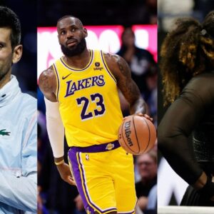 Novak Djokovic Reveals Striking Similarity Between LeBron James and Serena Williams