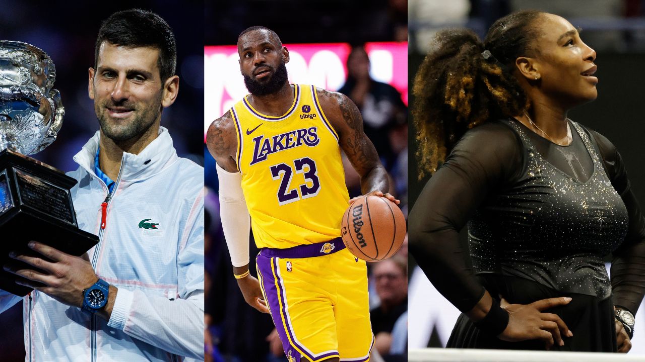 Novak Djokovic Reveals Striking Similarity Between LeBron James and Serena Williams