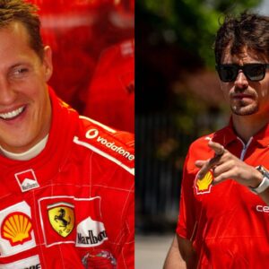 Charles Leclerc Recalls When He Met Michael Schumacher and Drove His F2003 - "I Never Thought.."
