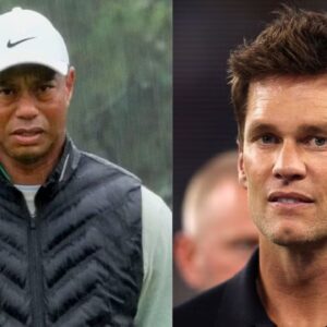 Tiger Woods and Tom Brady