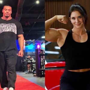 Fitness Icons Larry Wheels and Vladislava Galagan Attempt an Intense Shoulder Routine