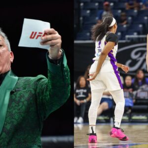 VIDEO: UFC Legend Bruce Buffer Hypes WNBA Team Los Angeles Sparks at Airport Ahead of Big Game