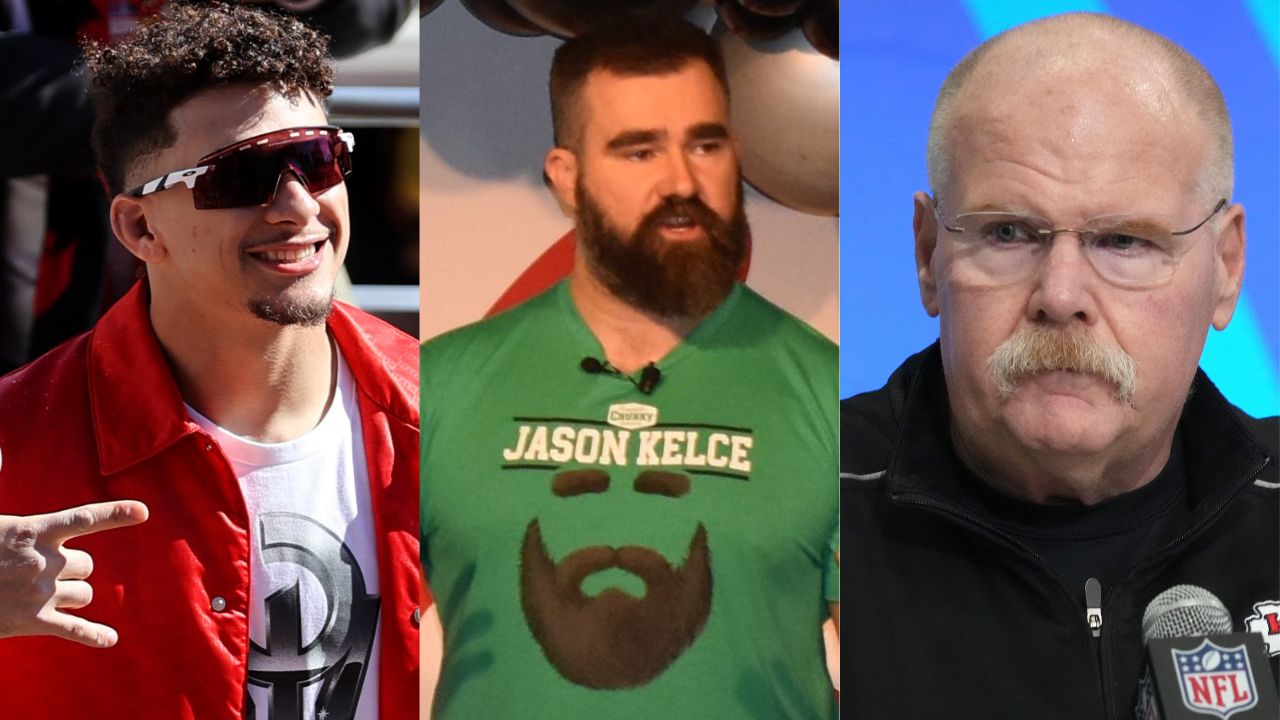 Using Rock, Paper, Scissors, Jason Kelce Breaks Down Patrick Mahomes & Andy Reid’s Mind Games