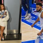 Karl-Anthony Towns’ Partner Jordyn Woods Cops $5,750 Chanel Bag and Custom Heels While Attending Game 7 in Denver