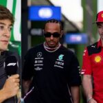 George Russell Launches 'Ah Ferrari' Jibe at Lewis Hamilton and Charles Leclerc