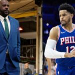 Shaquille O’Neal Seemingly Agrees with Talk Show Competitor on Tobias Harris Giving the 76ers 'Napkins and Straws'