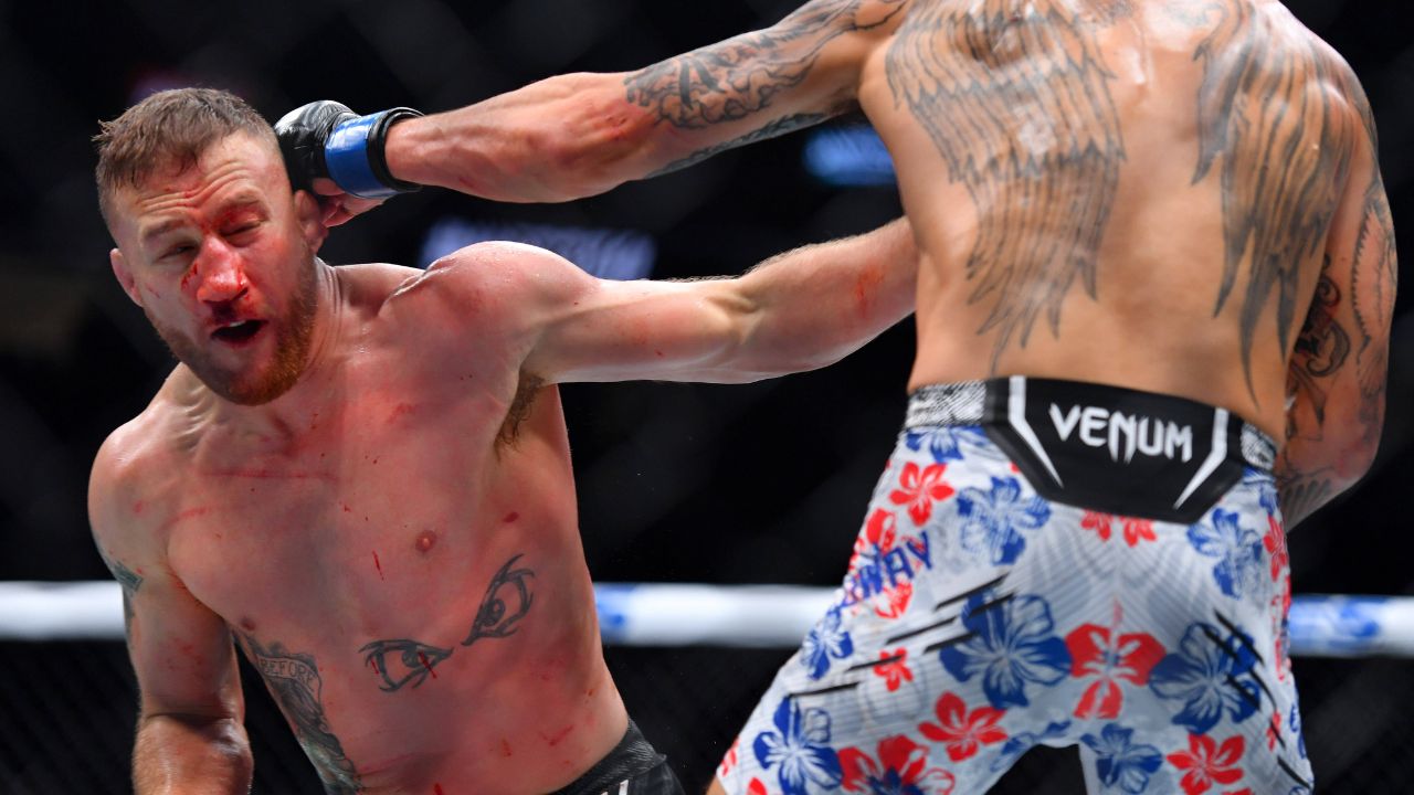 Justin Gaethje Explains Adapting A Khabib Nurmagomedov-like Fighting Style Wouldn't Have Fattened His Wallet