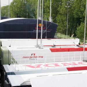 Renowned F1 Photographer Reveals the $300,000 Motorhomes That Drivers Book for Their Stay in Imola